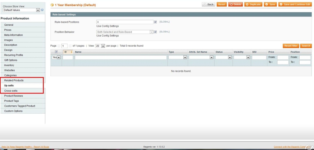 magento-cross-upsell-related-rule-base-setting