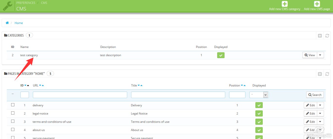 prestashop_admin_panel_newly_added_category