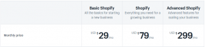Shopify-Pricing-Plans-screen