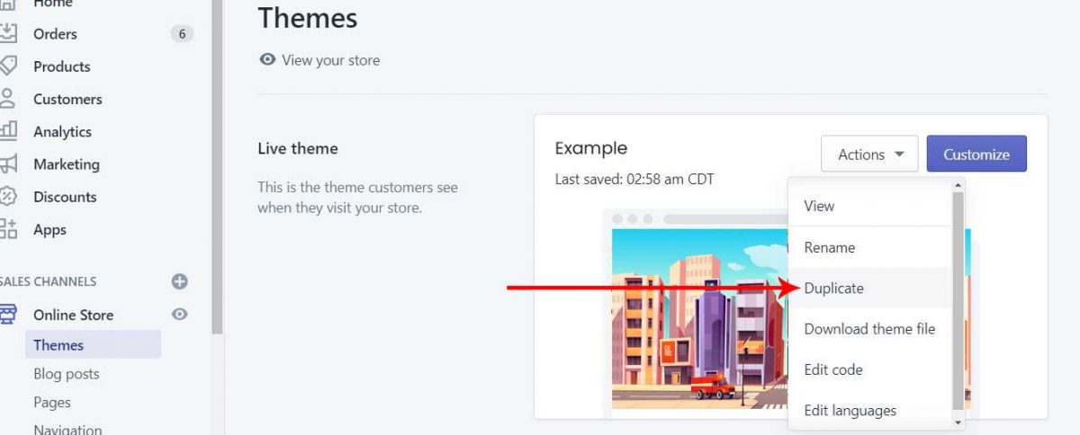 How to Safely Edit Your Shopify Theme - Oscprofessionals.com