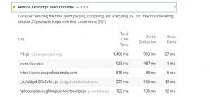 reduce-javascript-execution-time