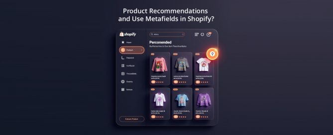 What are product recommendations, and how do you use Metafields in Shopify