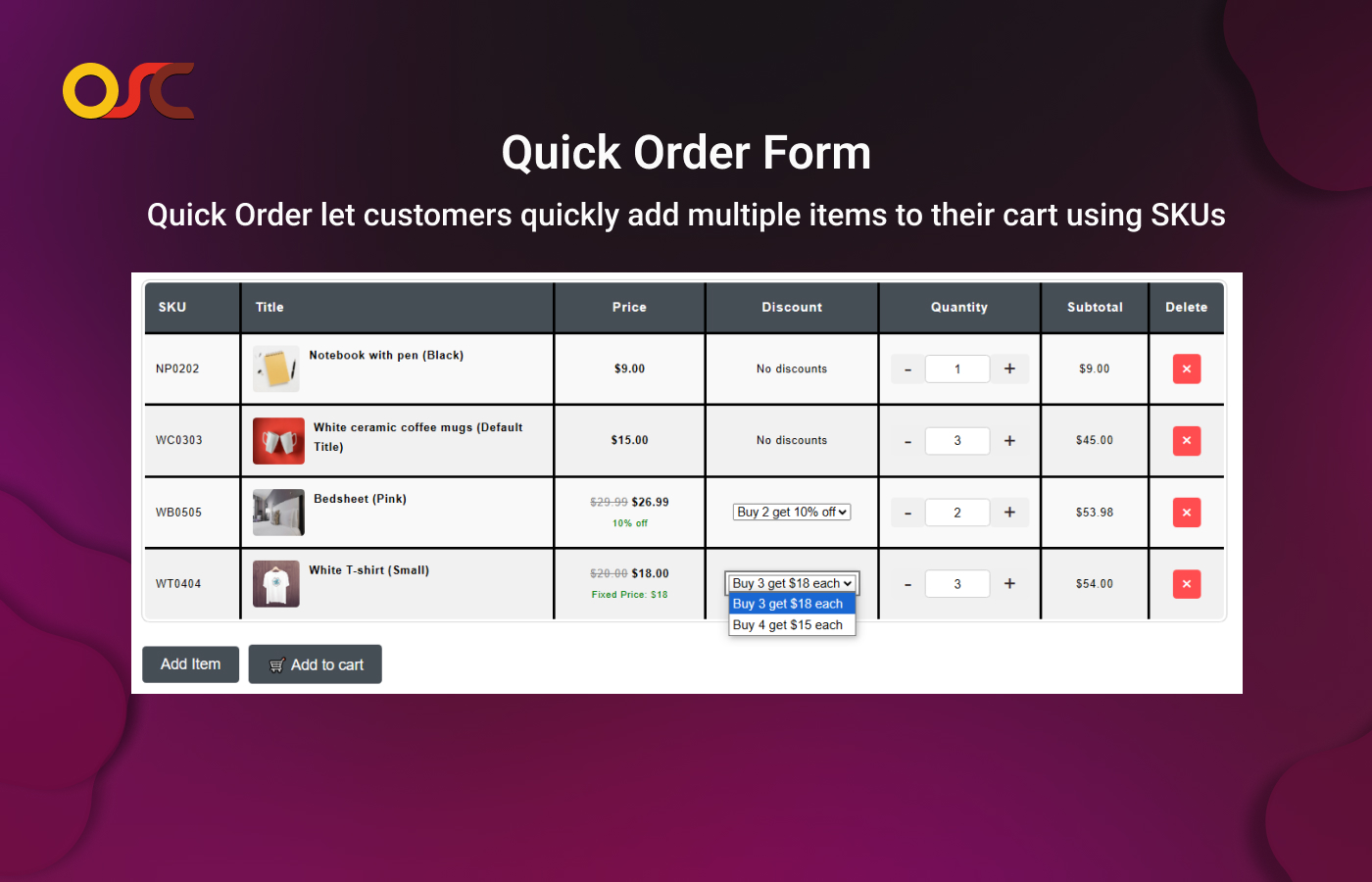 quick-order