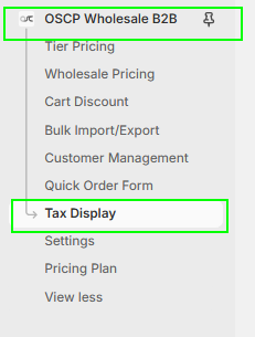 access-tax-display-configuration-tax-display access-tax-display-configuration-tax-display