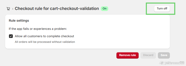 enable-the-rule enable-the-rule