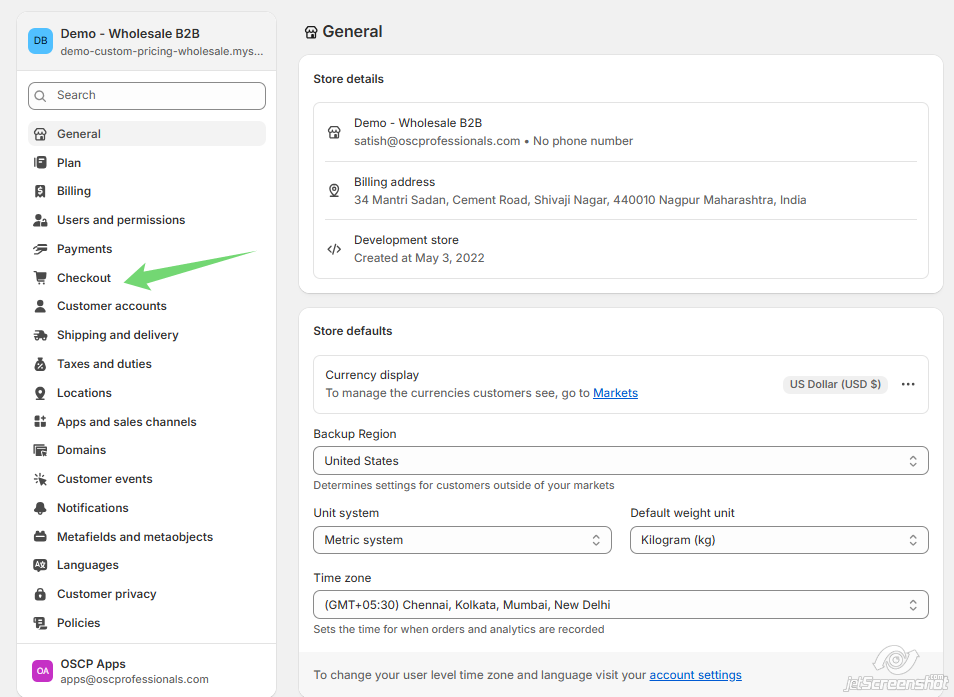 go-to-checkout-settings go-to-checkout-settings