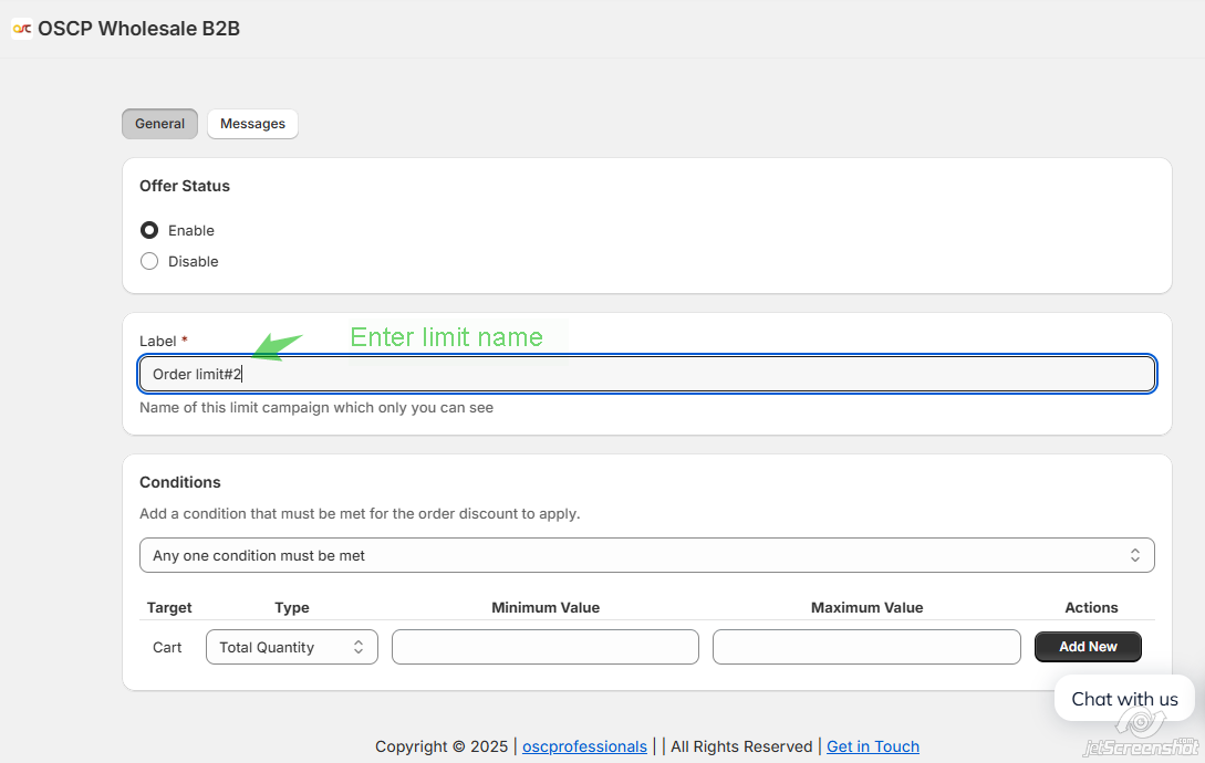 set-general-settings