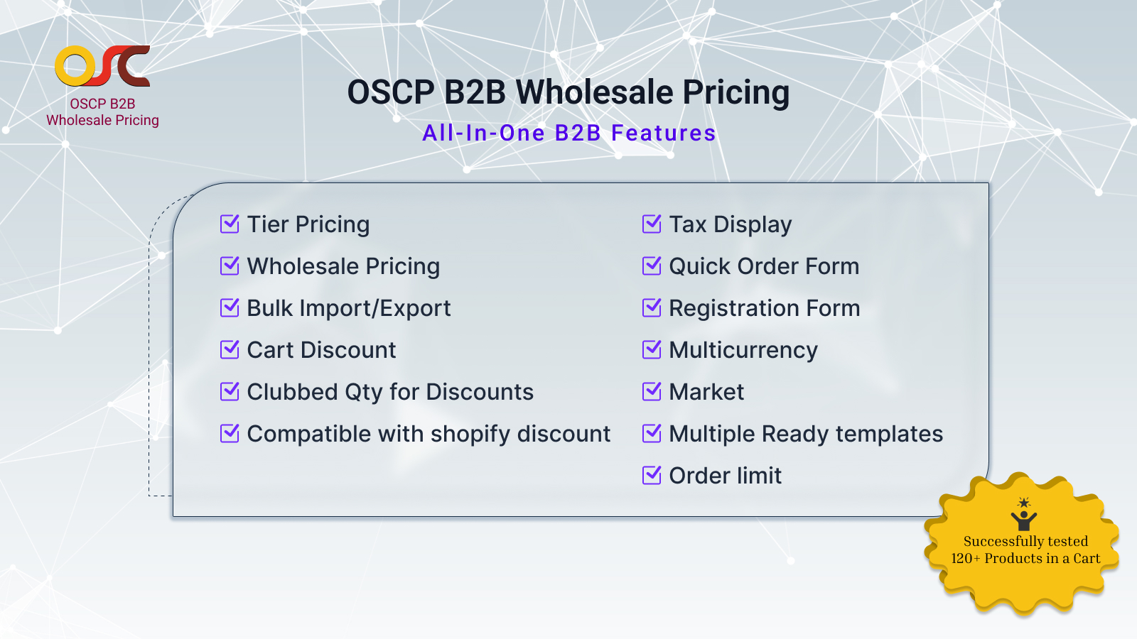 OSCP B2B Wholesale Pricing