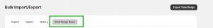 bulk import export