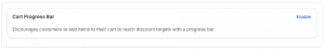 cart progress bar