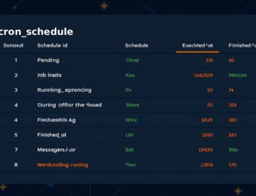 Exploring the cron_schedule Table in Magento 2.4.6: Structure and Fields