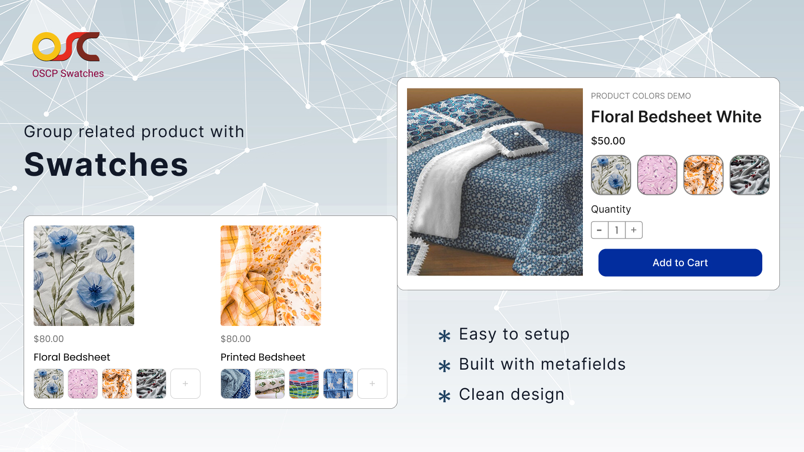 Group related product with Swatches