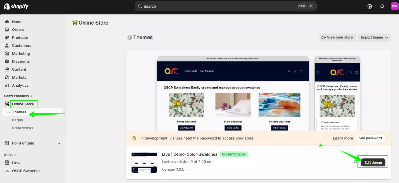 Edit Theme Edit Theme section image