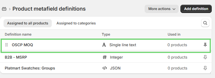 metafeild-defination metafeild-defination