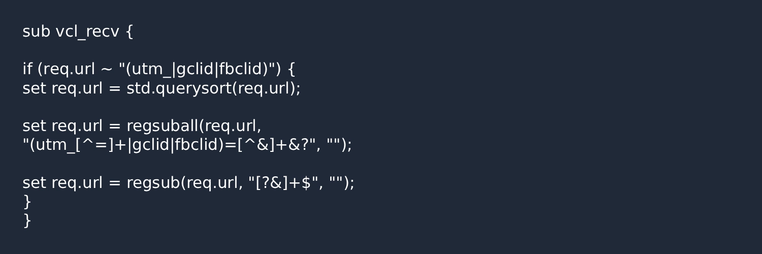 Minimal VCL Fix Minimal VCL Fix