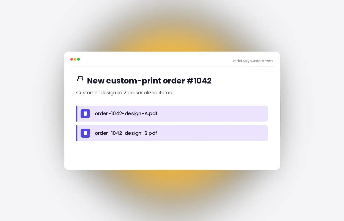 02_order_email Print-Ready Files in Your Inbox, Automatically